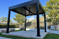 Azenco louvered patio pergola system