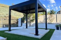 Azenco louvered patio pergola system