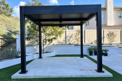 Azenco louvered patio pergola system