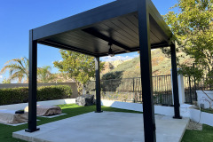 Azenco louvered patio pergola system