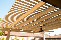 Alumawood Lattice Patio Cover West Hills