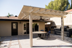 Alumawood Lattice Patio Cover West Hills