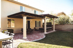 Alumawood combination patio covers in Los Angeles