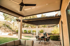 Alumawood combination patio covers in Los Angeles