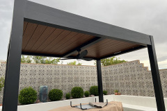Custom Louvered Patio Cover In Los Angeles