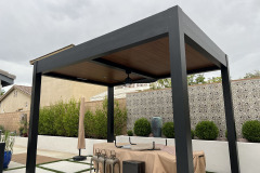 Custom Louvered Patio Cover In Los Angeles