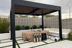 Custom Louvered Patio Cover In Los Angeles