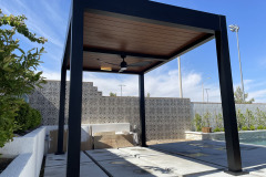 Custom Louvered Patio Cover In Los Angeles