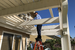 CUSTOM WOOD DECK IN SANTA CLARITA