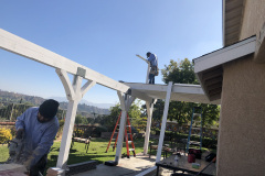 CUSTOM WOOD DECK IN SANTA CLARITA