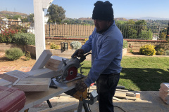 CUSTOM WOOD DECK IN SANTA CLARITA