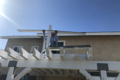 CUSTOM WOOD DECK IN SANTA CLARITA