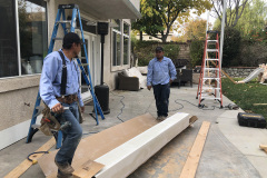 CUSTOM WOOD DECK IN SANTA CLARITA