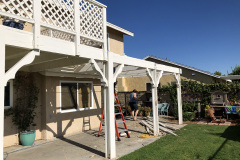CUSTOM WOOD DECK IN SANTA CLARITA