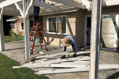 CUSTOM WOOD DECK IN SANTA CLARITA