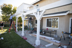 CUSTOM WOOD DECK IN SANTA CLARITA