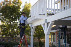 CUSTOM WOOD DECK IN SANTA CLARITA