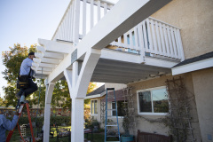 CUSTOM WOOD DECK IN SANTA CLARITA