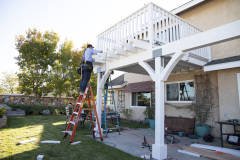 CUSTOM WOOD DECK IN SANTA CLARITA