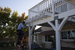 CUSTOM WOOD DECK IN SANTA CLARITA