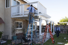 CUSTOM WOOD DECK IN SANTA CLARITA