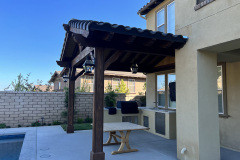 Custom Wood Pergola Santa Clarita City