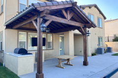 Custom Wood Pergola Santa Clarita City