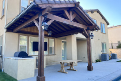 Custom Wood Pergola Santa Clarita City