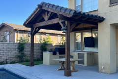 Custom Wood Pergola Santa Clarita City