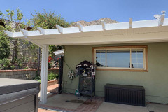 Huge Alumawood a patio cover