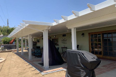 Huge Alumawood a patio cover