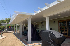 Huge Alumawood a patio cover