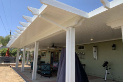 Huge Alumawood a patio cover