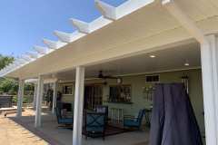 Huge Alumawood a patio cover