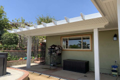 Huge Alumawood a patio cover