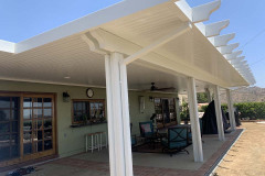 Huge Alumawood a patio cover