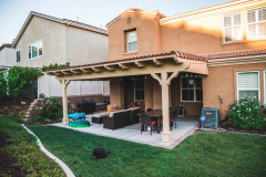 Wood patio covers Los Angeles