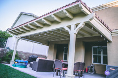 Wood patio covers Los Angeles