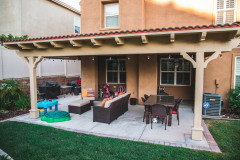 Wood patio covers Los Angeles