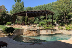 Lattice patio cover : Agoura California