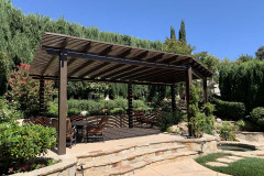 Lattice patio cover : Agoura California