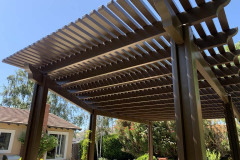 Lattice patio cover : Agoura California