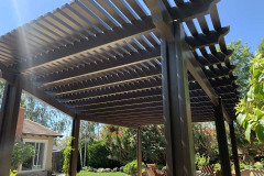 Lattice patio cover : Agoura California