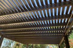 Lattice patio cover : Agoura California