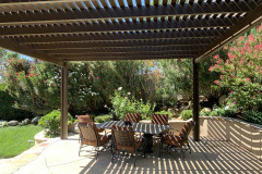Lattice patio cover : Agoura California