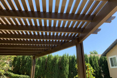 Lattice patio cover : Agoura California
