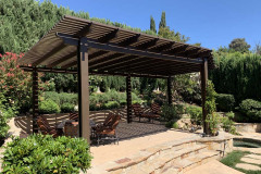 Lattice patio cover : Agoura California