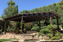 Lattice patio cover : Agoura California