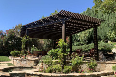 Lattice patio cover : Agoura California