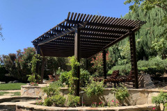 Lattice patio cover : Agoura California